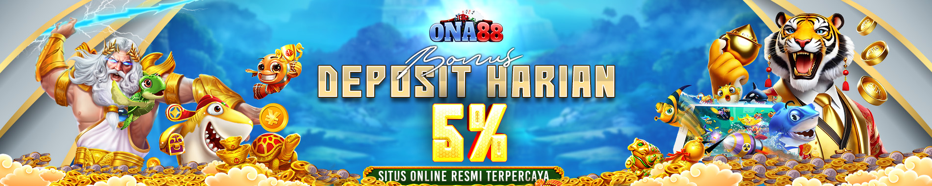 ONA88 -  Bonus Deposit Harian 5%